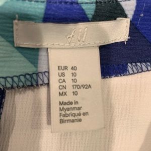 HM dress petite size